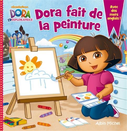 couverture de : Dora fait de la peinture