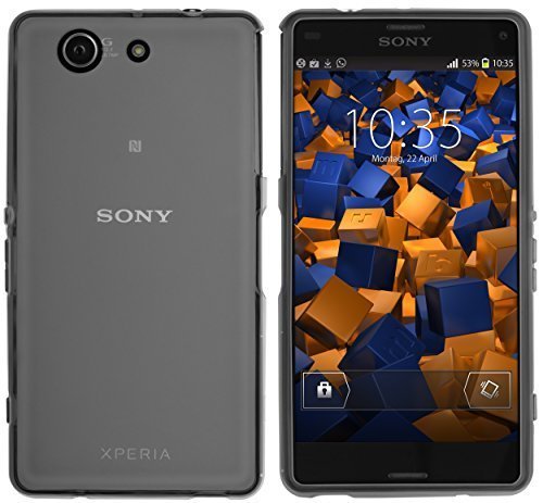 Preisvergleich Produktbild mumbi Schutzhülle Sony Xperia Z3 Compact Hülle transparent schwarz