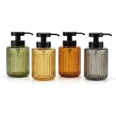 Deconox 1 Adet 500 ml Cam Sıvı Sabunluk - Şık Tasarım - 4 Farklı Renk Se&ccedil;eneği (Asorti G&ouml;nderim)