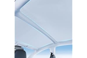 Arcoche Parasol para Tesla Model 3 2018-2025 Highland, Aislamiento térmico y protección UV, Accesorios de Parasol de Techo de Vidrio
