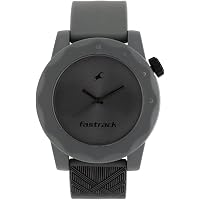 Fastrack Quartz Analog White Dial Leather Strap Watch for Men ...