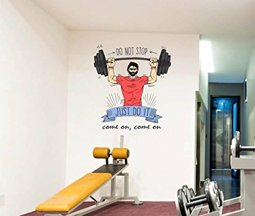 ZigRocket Just Do It DIY Wall Sticker Removal Vinyl Home Decor Wall Decor Decal Wall Murals 80 x 70 cm