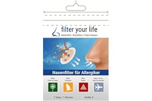 IMP GMBH INTERNATIONAL MEDICAL P FILTER YOUR LIFE Nasenfilter f.Allergiker Gr.S 7X2 St