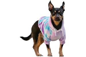 Spark Paws Felpa con cappuccio per cani di taglia piccola, media e grande, adatta per cani di taglia piccola, media e grande, adatta per bulldog francesi, pitbull, cuccioli, giacca invernale