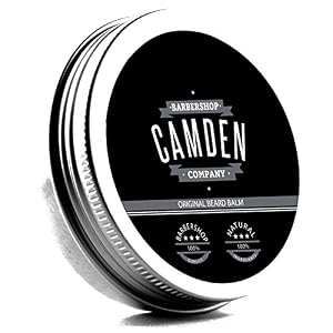 Camden Barbershop Company: Beard Balm 'Original' Natural Care and Styling Beard Wax 1 x 60 ml - Made in the UK - Image 2