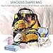 Produktbild UKFaaa Large Diaper Bag Backpack,Galaxy Taco Cat Large Capacity and Multi-Function Back Pack Organizer with Baby Insulated Pockets