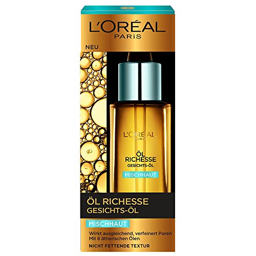 L’Oréal Paris Öl Richesse Gesichtsöl für Mischhaut, 1er Pack (1 x 30 ml) - 2