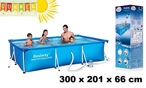 Scheda tecnica Bestway 56402 Piscina Steel Pro Frame rettangolare - Recensioni e Opinioni