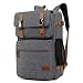 Produktbild LHJ Schultasche Im Vintage-Stil, 17,3-Zoll-Notebook-Rucksack, Verschleißfest Und Wasserdicht, Für Schüler Und Den Alltag,Gray,48 * 31 * 20cm