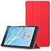 Produktbild Lenovo Tab 7 Essential Hülle - Ultra Dünn und Leicht PU Leder Schutzhülle mit Standfunktion für Lenovo Tab 7 Essential 17,78 cm (7 Zoll) Tablet-PC, Rot (Nicht für Lenovo Tab3 7 Essential)