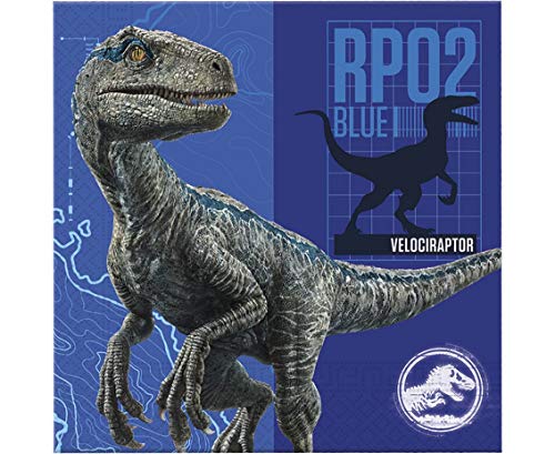 Preisvergleich Produktbild Prezer Jurassic World Blue 20 Servietten