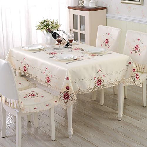 YYHSO European Garden Luxury Embroidered Tablecloth,Cloth Table Cloth Tablecloth,Fabric Table Cloth Seat Covers Upholstery Kit-A diameter175cm(69inch)