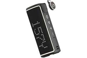 GOLFBUDDY Voice XL - Altoparlante magnetico GPS da golf, distanza visibile, suono ricco con woofer da 20 W e tweeter da 10 W, telecomando a clip, attaccabile al carrello da golf, durata della batteria