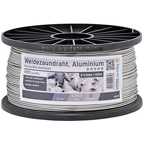 ALUDRAHT 400m / 2,0mm 5***** für den Weidezaun