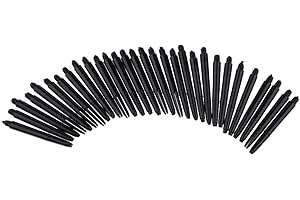 THOR-DARTS Cañas de dardos para dardos, caña de dardos, mango de nailon, PVC, plástico, ultracorto, medio intermedio