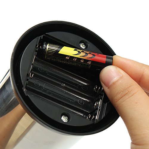 Automatische Seifenspender von TAPCET 280ml Seifenspender mit wasserdichtem Gehäuse, Chrome Rostfreien ABS - 7