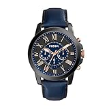 Uhr Fossil Grant Fs5061 Herren Schwarz