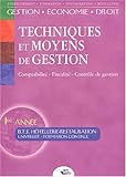 Techniques et moyens de gestion BTS Hôtellerie-Restauration 1ère année