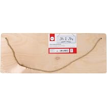 Rayher Houten Bord – 30,5x31,6 Cm, Naturel, Perfect Om Te Beschilderen, Decouperen Of Branden