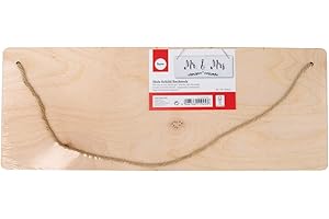 Rayher 62849505 Panneau en bois Rectangle, FSC100%