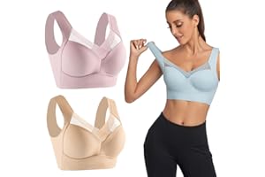 FAIRZ 2PCS Wmbra Bra, Wmbra Posture Correcting Bra, Summer Wireless Push-Up Comfortable Bra, Everyday Bras for Women