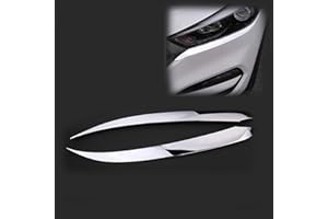 TGVSELPJ Scheinwerferblende Für Hyundai Für Tucson 2015 2016 2017 2018 Auto Styling Zubehör Scheinwerfer Augenbraue Augenlider Chrom Dekoration Abdeckung Trim