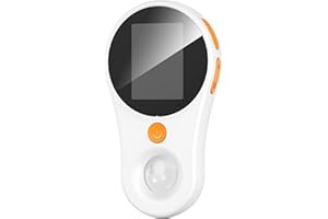 YUNIR Microscopio Digital Portátil, Aumento 500X 2MP 1920x1080P HD Foto Video Microscopio, Lupa Portátil Macro con LED Incorporados, Conexión a PC (White)