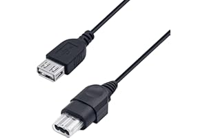 Mcbazel PC Female USB to Xbox Converter Adapter Cable Cord for Original Xbox Console