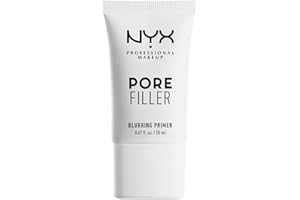 NYX Professional Makeup Primer Pore Filler, Base per makeup, Effetto levigante per minimizzare i pori dilatati, Incarnato uniforme, Arricchito con vitamina E, Formula vegana, 20 ml