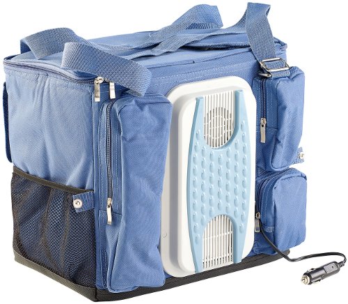 Xcase Mini Kühlbox: Elektrische 12-V-Thermo-Kühltasche fürs Auto, 35 l (Elektrische Kühltasche faltbar) - 3