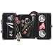 Beautify Professional Small Silver Rose Aluminium Beauty Cosmetics & Make Up Case