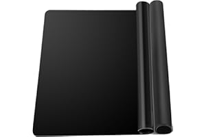 GOTDYBST 2 Pièces Tapis Silicone, 30×40cm Protection Plan de Travail Cuisine, Antidérapant Tapis Patisserie, Protege Plan de Travail Cuisine Réutilisables pour Fabrication de Moulage Époxy