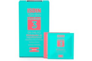 ISDIN ACNIBEN Minimizador de Imperfecciones Localizadas, Toallitas para Controlar las Imperfecciones de la Piel Grasa o Acneica. Pack de 2 Unidades. 2 x 30 u