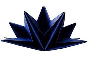 Dart 12 Serviettes PRÉ-PLIÉES 40X60CM - Marine