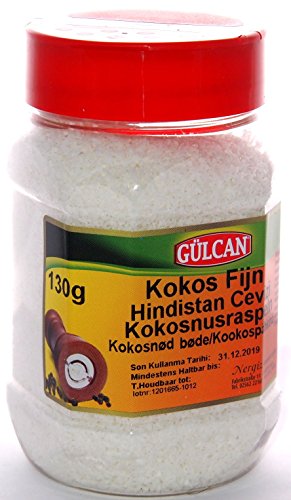 Preisvergleich Produktbild Gülcan - Kokosraspeln - Kokosnuss - Kokos Fijn (130g)