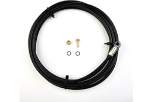 BLISSFULABODE MAGURA Bremsschlauch-Set für MT5/MT6/MT7/MT8 & MT TRAIL - Fahrrad-Bremsölschlauch, 2 Meter Gummi-Ölschlauch