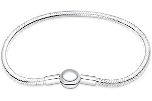 LNQOBU Pulsera de Mujer plata 925 de ley con cierre a Presión Joyería Pulsera,Pulsera Mariposa con Zirconia 5A,Los Mejores Regalos para Chicas