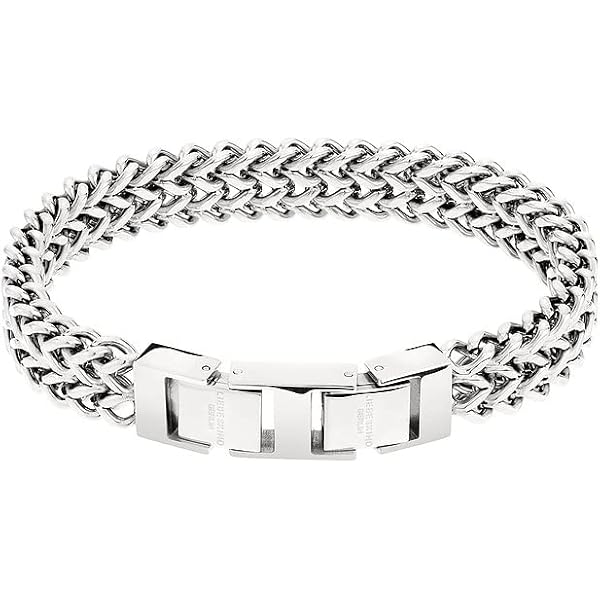 Liebeskind Berlin Bracciale Donna Acciaio Inossidabile Placcato Oro - Regolabile 16,5-19,5 Cm - Chiusura A Leva - Gioiello Casual Chic