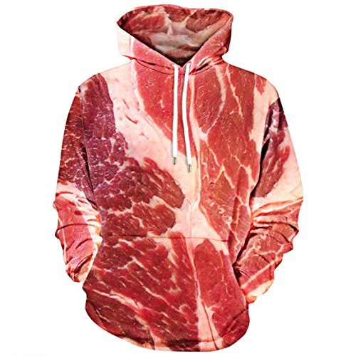 Moonuy,Unisex Long Sleeve Hoodies, 3D gedruckt rohes Fleisch Pullover mit Kapuze Sweatshirt, Persönlichkeit stilvolle Tops, lässig dicke Bluse, Liebhaber Pullover (Rot, EU 46 / Asien 4XL) Moonuy,Unisex Long Sleeve Hoodies, 3D gedruckt rohes Fleisch Pullover mit Kapuze Sweatshirt, Persönlichkeit stilvolle Tops, lässig dicke Bluse, Liebhaber Pullover (Rot, EU 46 / Asien 4XL)