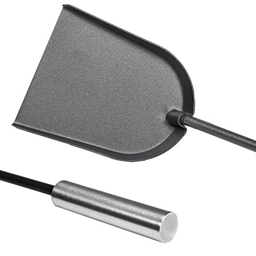 TecTake® 5 teiliges Kaminbesteck Kamingarnitur Kaminwerkzeug Kaminset mit Edelstahlgriffe - 5