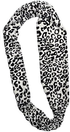 New luxury fleecy super soft leopard print snood scarf Leopard