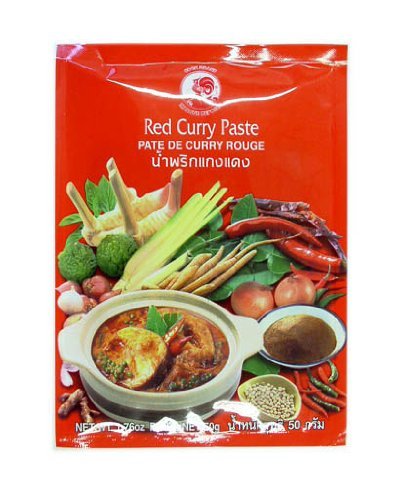 Preisvergleich Produktbild Cock Brand Rote Curry Paste 50g