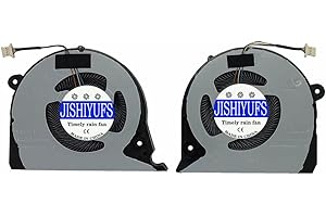 JISHIYUFS Ersatz für CPU+GPU Kühlerlüfter für Dell Inspiron 15 7577 7588 G5 15 5587 G7-7588 G7-7577 Vostro 15-7580 7570 P71F P72F DFS2000054H0FT K0D DFS. 541105FC0T FK0F