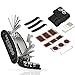 Produktbild Efantur Fahrrad-Multitool 16 in 1 Fahrradwerkzeug Multifunktionswerkzeug 19 Pcs Fahrrad Reparatur Set mit Reifenflickzeug Tasche