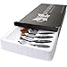 Neverland 10PC/Set Soft Oval Toothbrush Eyebrow Eyeliner Foundation Blush Lip Brushes Kit With Box UK Stock Black