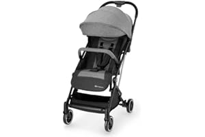 KK KINDERKRAFT Kinderkraft Passeggino Leggero INDY, Maneggevole, Pieghevole, Impermeabile, Accessori, Bambini, Grigio