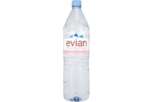 Paquete de 12 unidades de agua Evian 1,5 l – 1,5 l