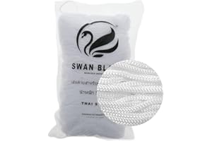 FILATI ITALIANI cordini swan black, 500g e assortimento accessori per borse (bianco)