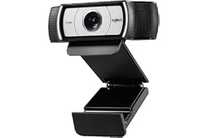 ‎LOGITECH Logitech C930e Business-Webcam, Full-HD 1080p, 90° Blickfeld, 4-fach Zoom, Autofokus, RightLight 2-Technologie, Abdeckblende, Für Skype Business, WebEx, Lync, Cisco, etc., PC/Mac/ChromeOS - Schwarz