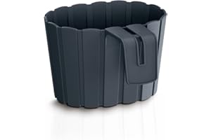 Doniczka Boardee antracyt 1,4l - prosperplast